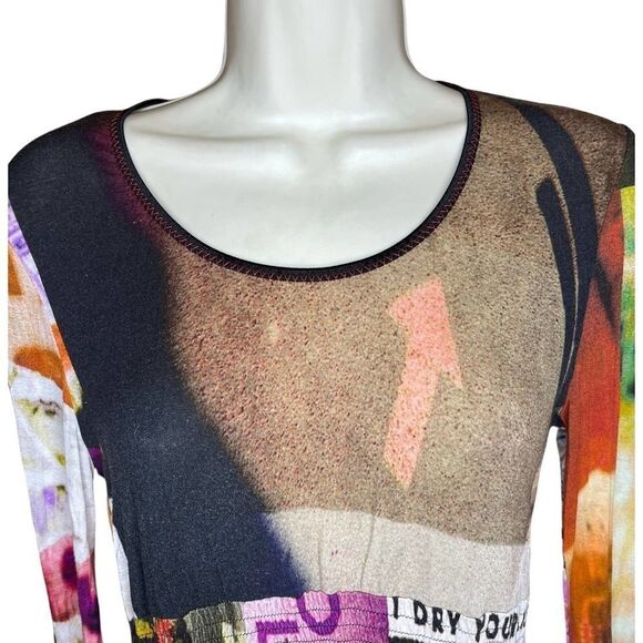 Beatrice.b Made in Italy Graphic Tunic T Size Small - Picture 2 of 7